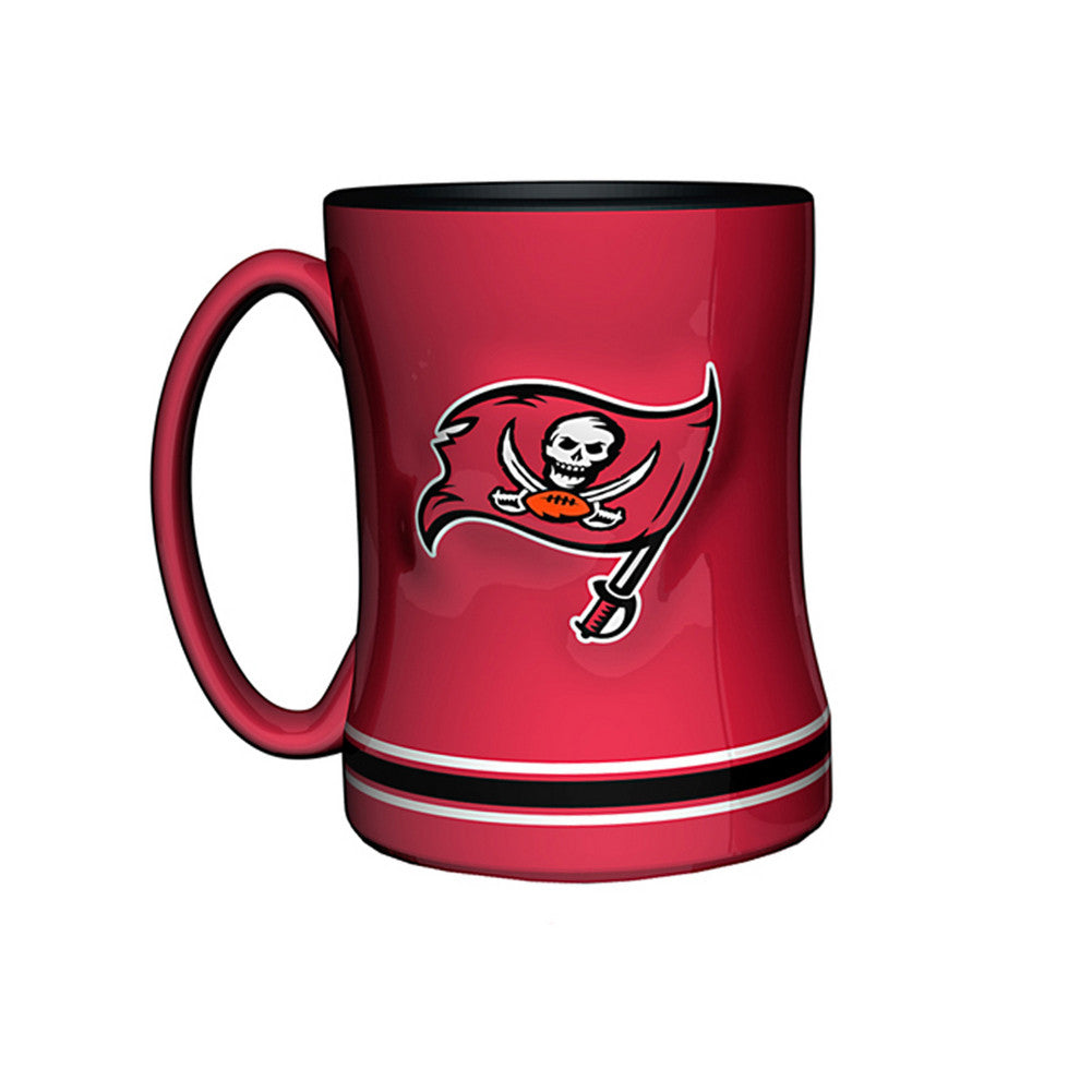 Boxed Relief Sculpted Mug - Tampa Bay Buccaneers