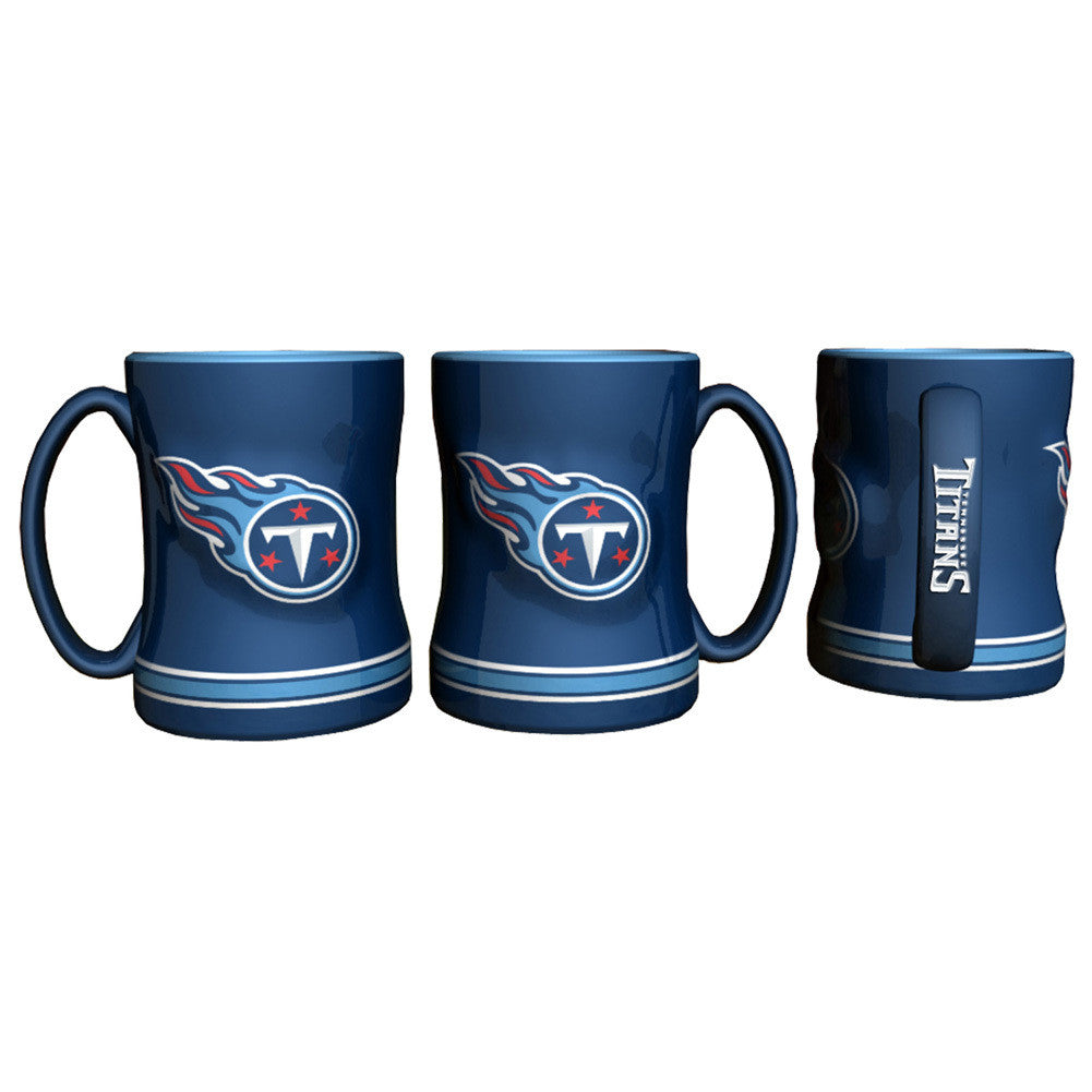 Boxed Relief Sculpted Mug - Tennessee Titans