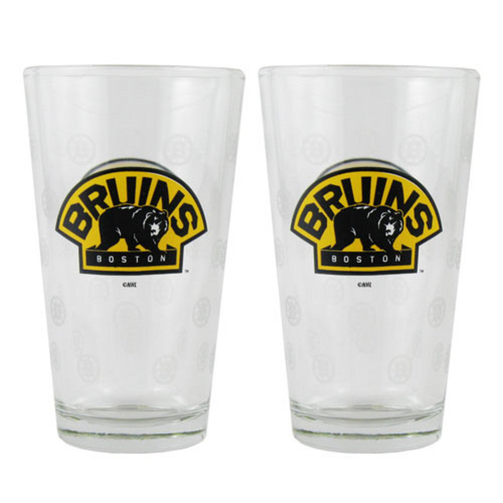 Boelter Pint Glass 2-pack - Boston Bruins