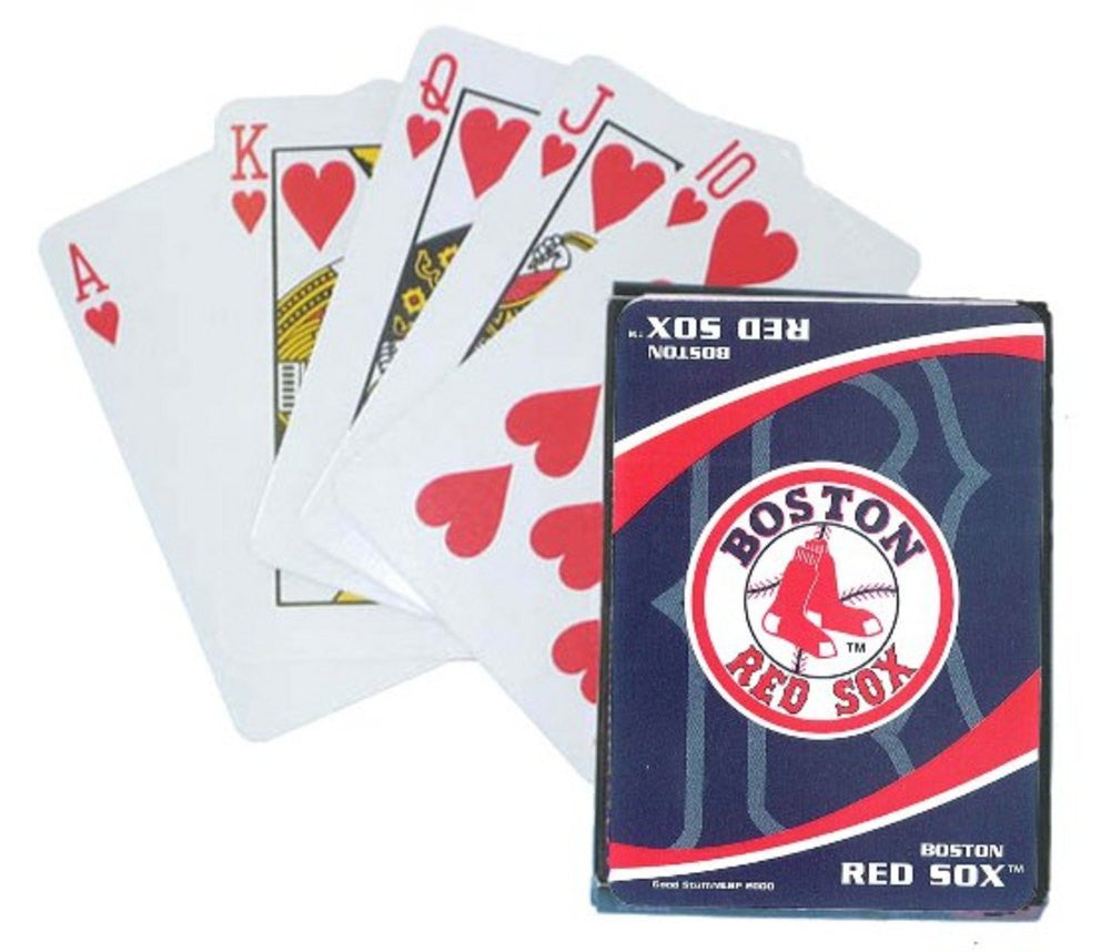 Mlb Team Playing Cards - Red Sox