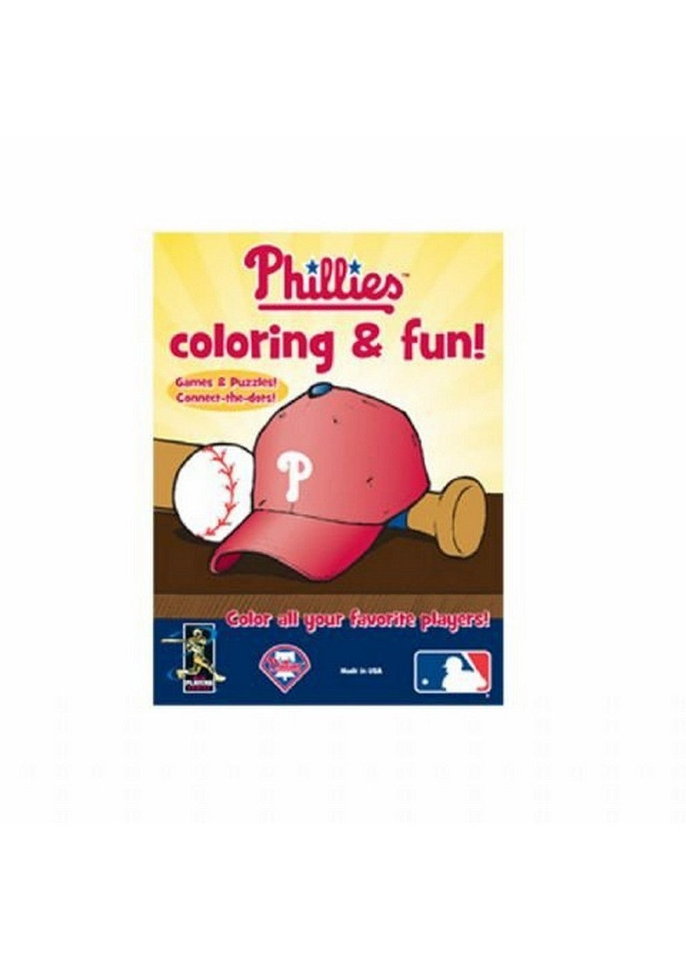 Mlb Coloring Book - Philadelphia Phillies