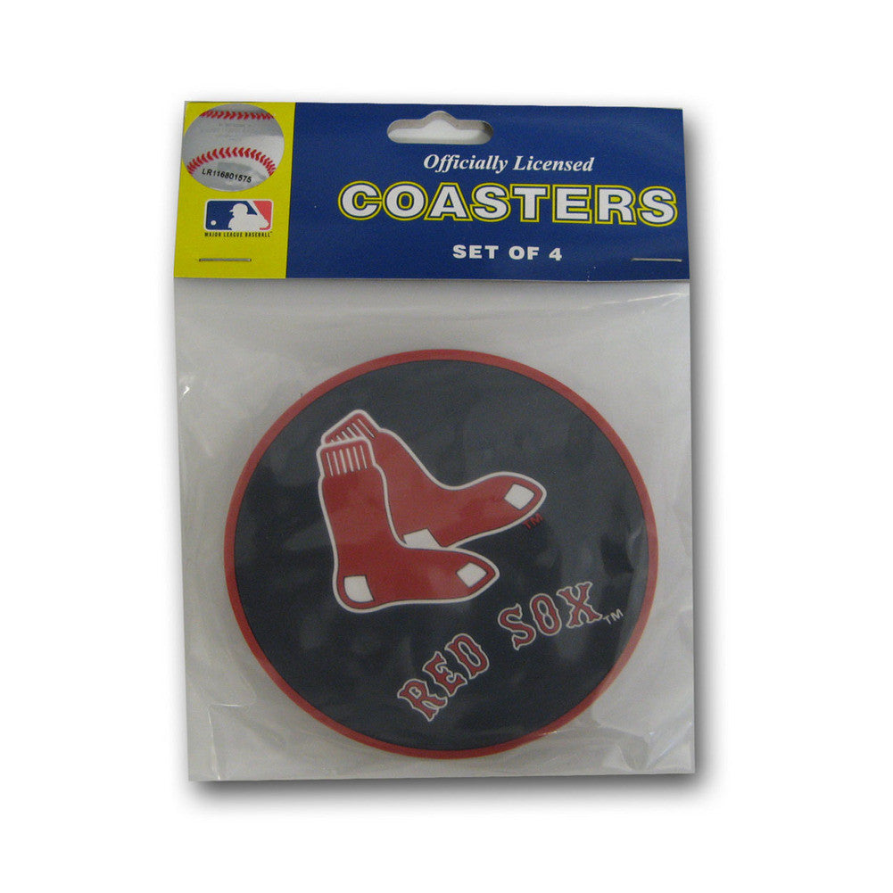 Boston Red Sox Coasters Set Of 4