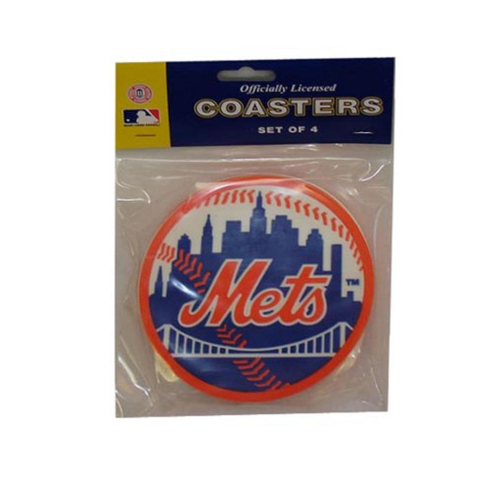 Ny Mets Coasters Set Of 4