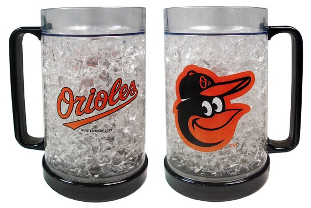 Baltimore Orioles 16oz Crystal Freezer Mug