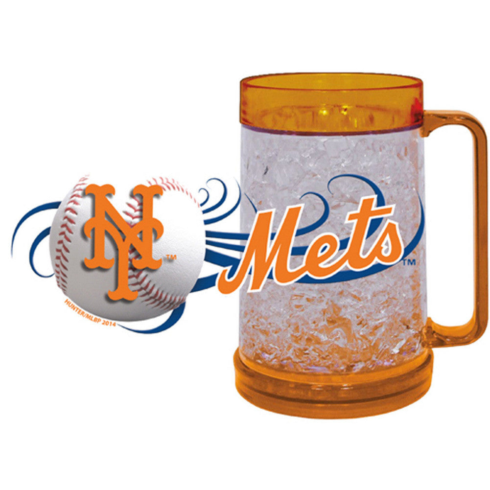 New York Mets 16oz Crystal Freezer Mug