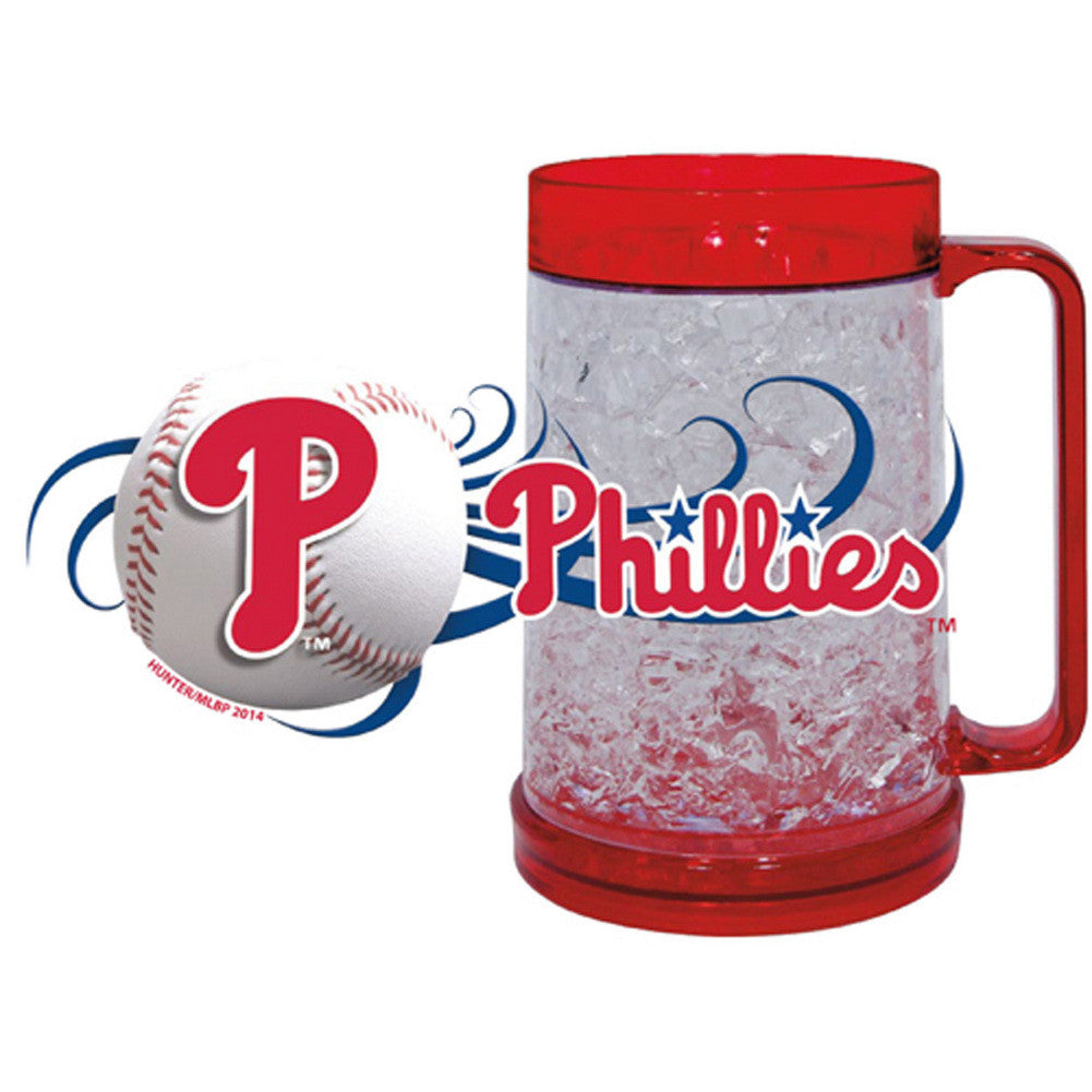 Philadelphia Phillies 16oz Crystal Freezer Mug