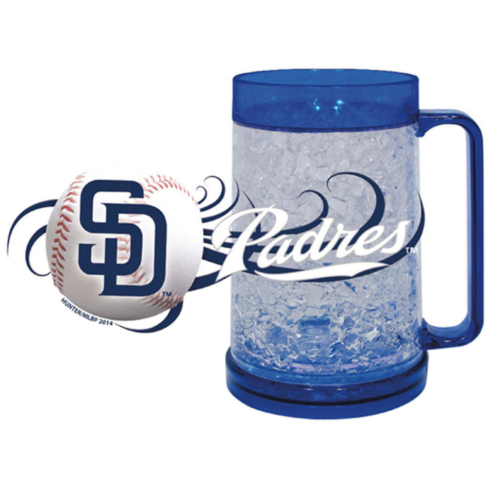 Padres 16oz Crystal Freezer Mug