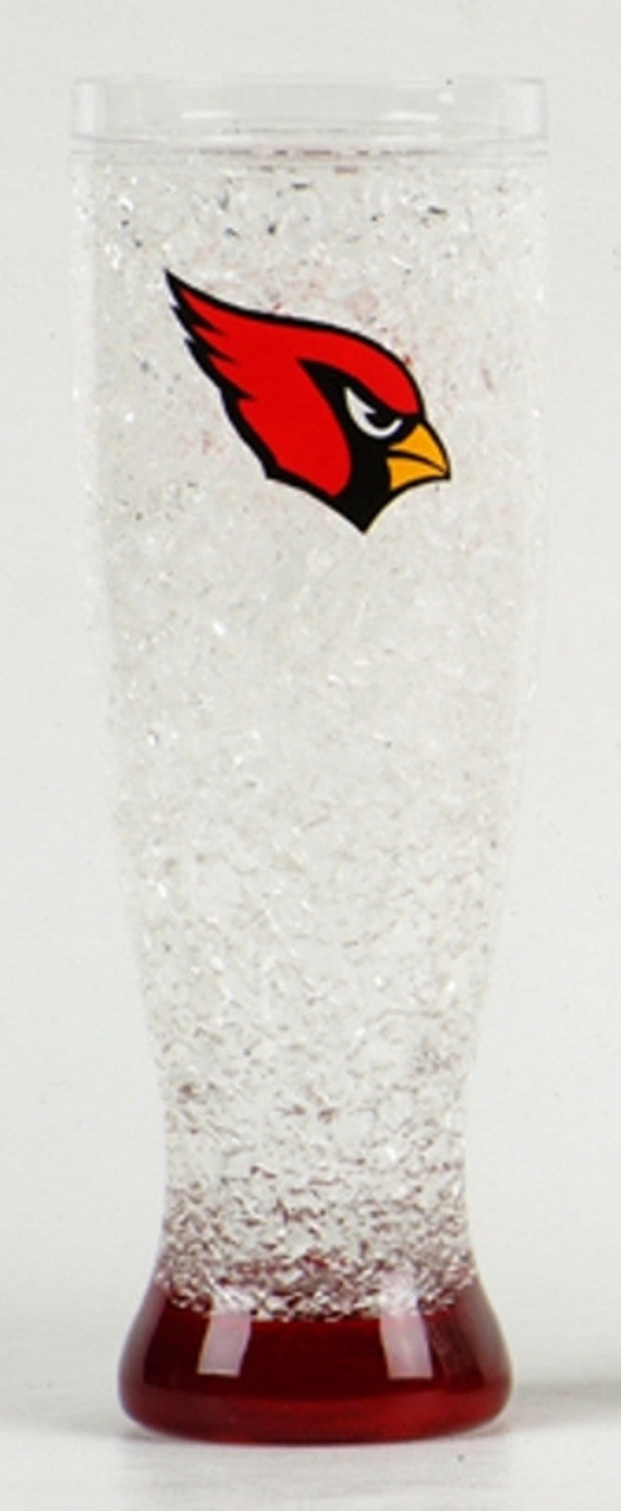 16oz Crystal Freezer Pilsner Nfl - Arizona Cardinals