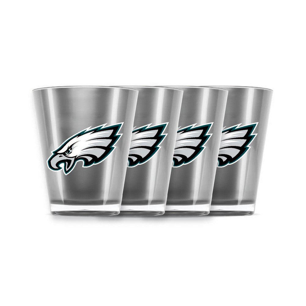 4 Piece Shot Glass Set - Philadelphia Eagles