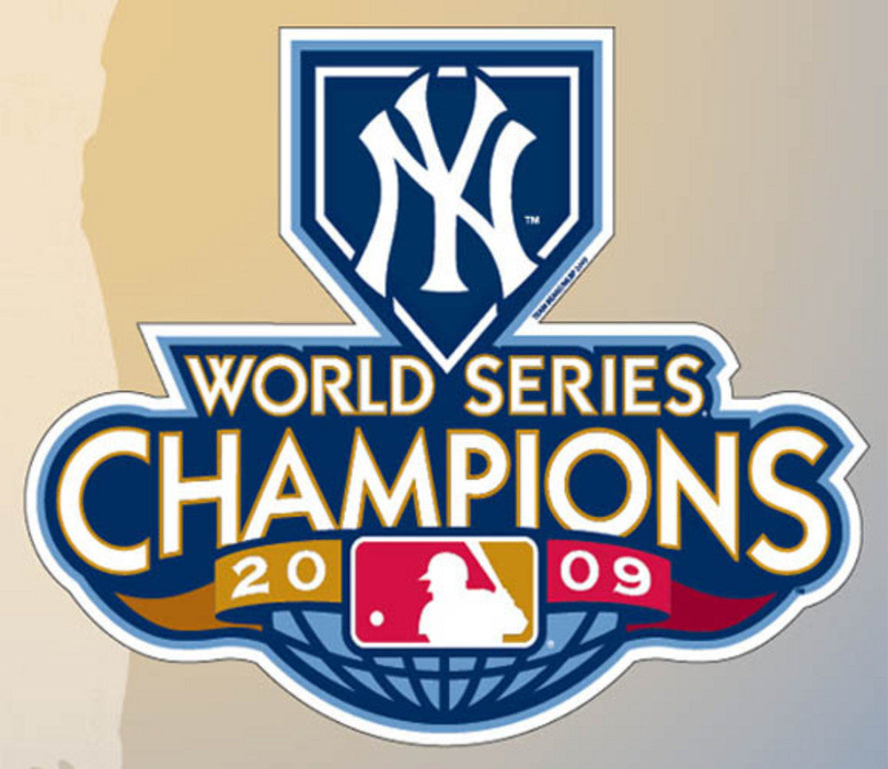 2009 World Series Champions 6" Magnet New York Yankees