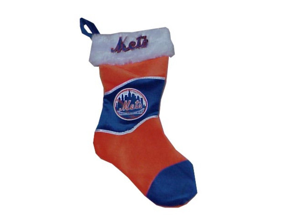 17 Inch Mlb Holiday Stockings New York Mets