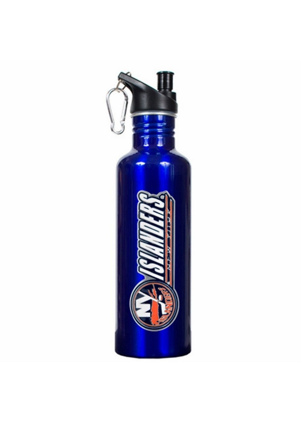 Stainless Steel Water Bottle - New York Islanders Blue