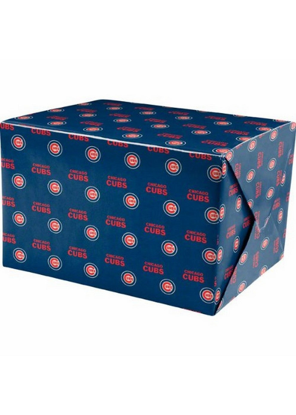 2-packages Of Mlb Gift Wrap - Cubs