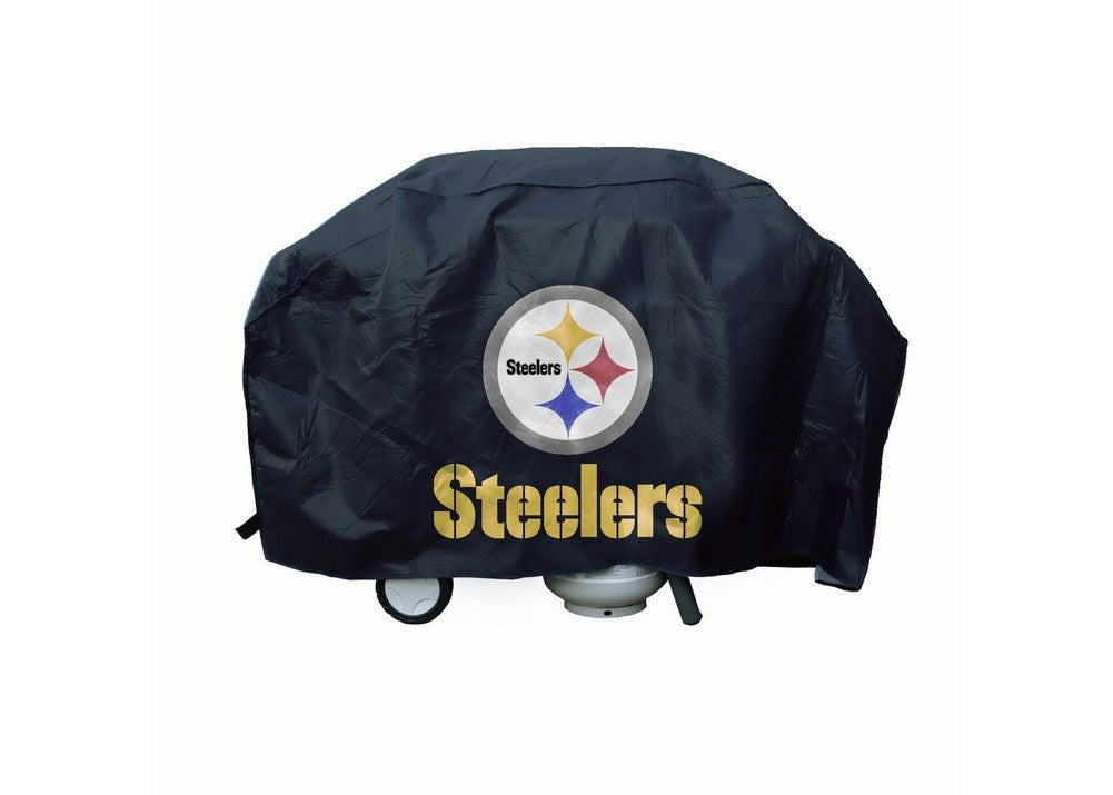 Nfl Licensed Economy Grill Cover - Pittsburgh Steelers
