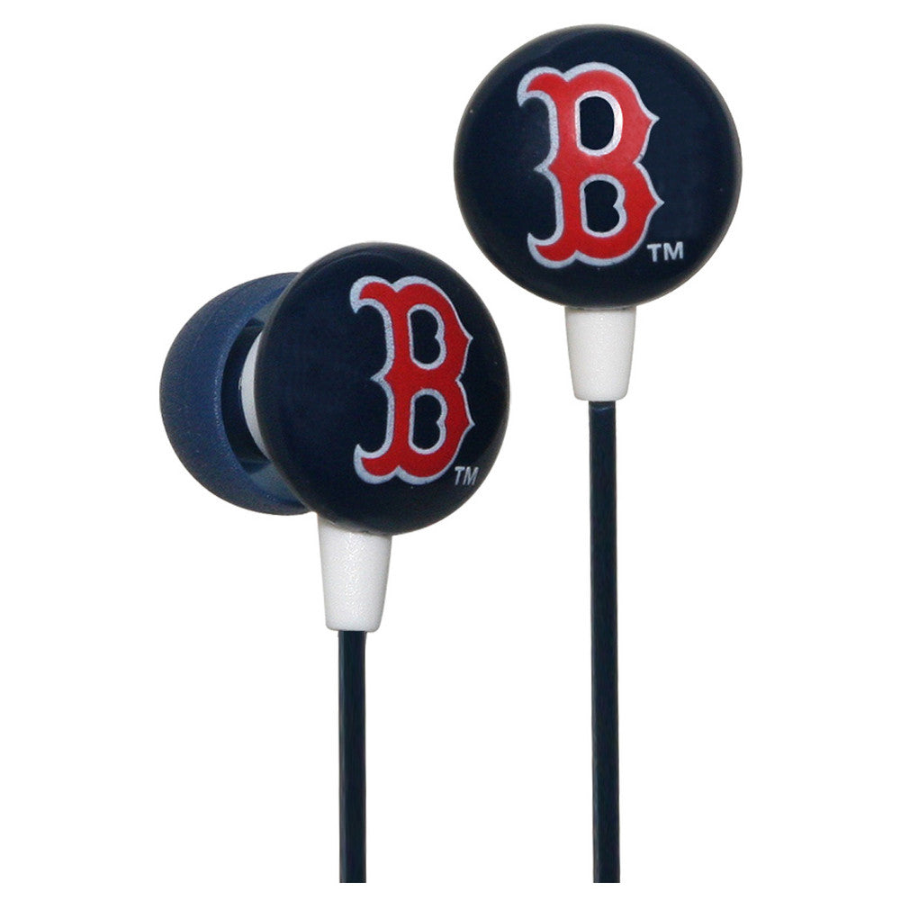 Ihip Logo Baseball Earbuds - Boston Red Sox