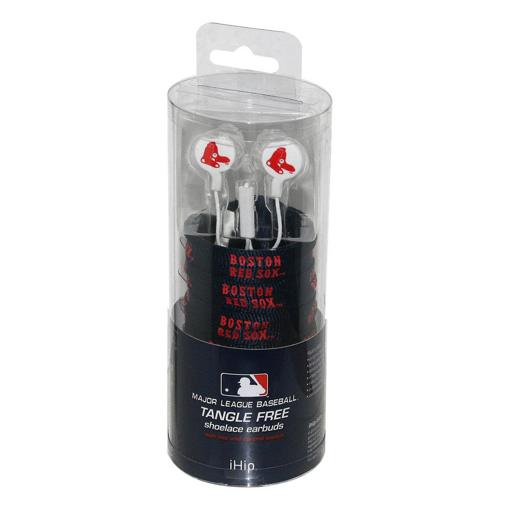 Shoelace Earbuds - Boston Red Sox
