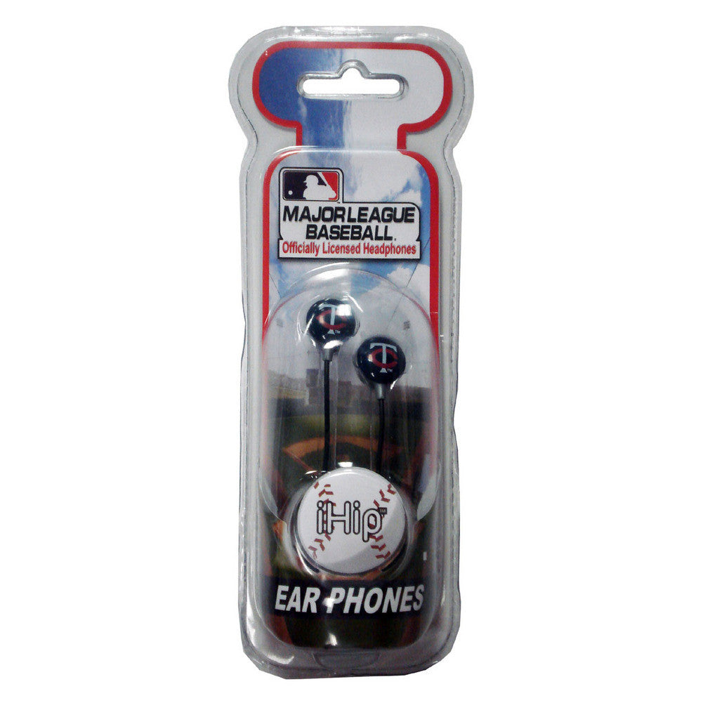 Ihip Logo Baseball Earbuds - Minnesota Twins