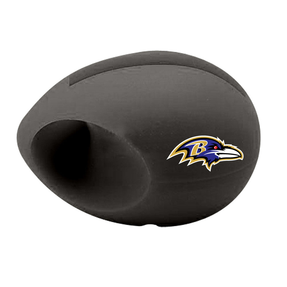 Ihip Silicone Egg Speaker And Amp With Stand - Baltimore Ravens