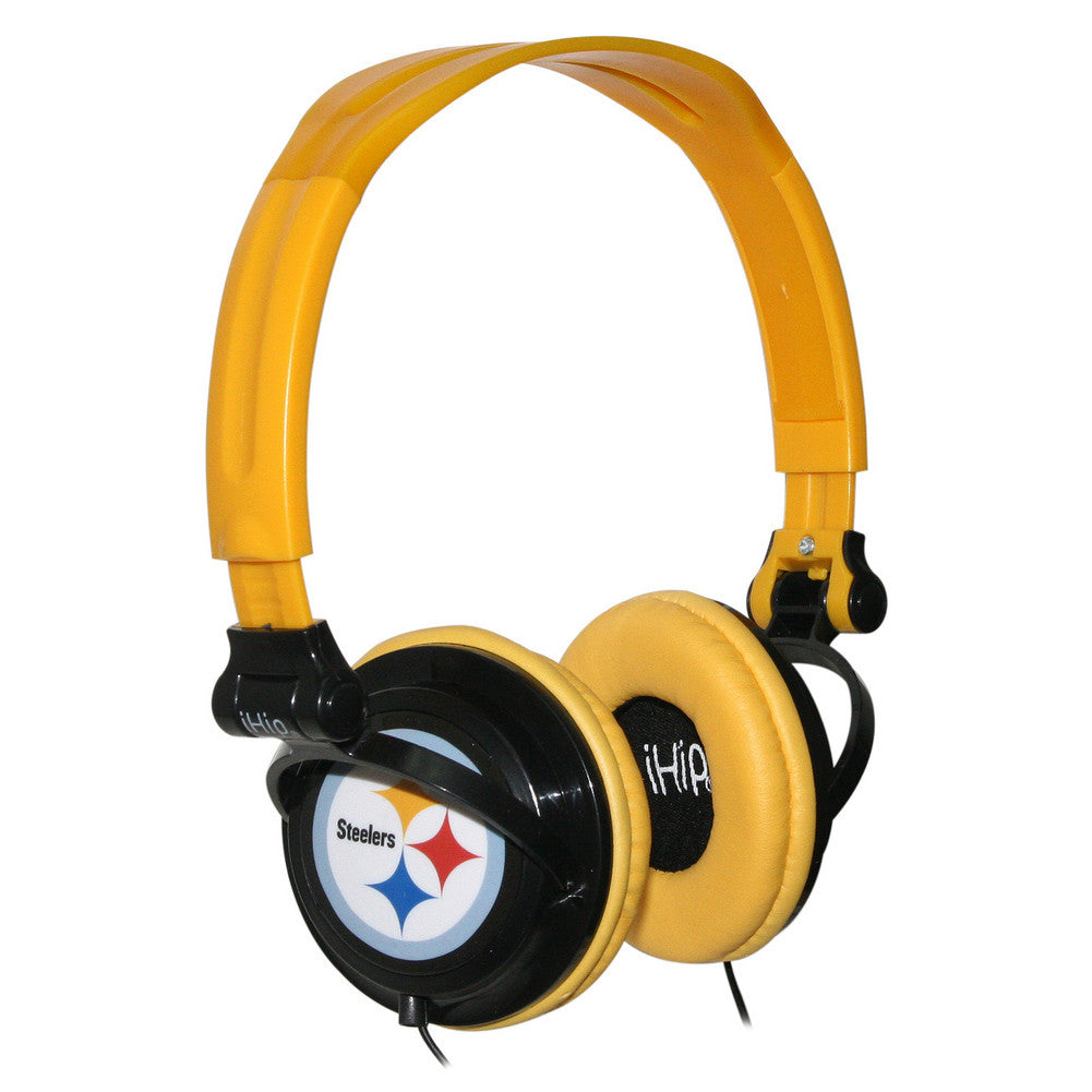 Slim Dj Headphones - Pittsburgh Steelers