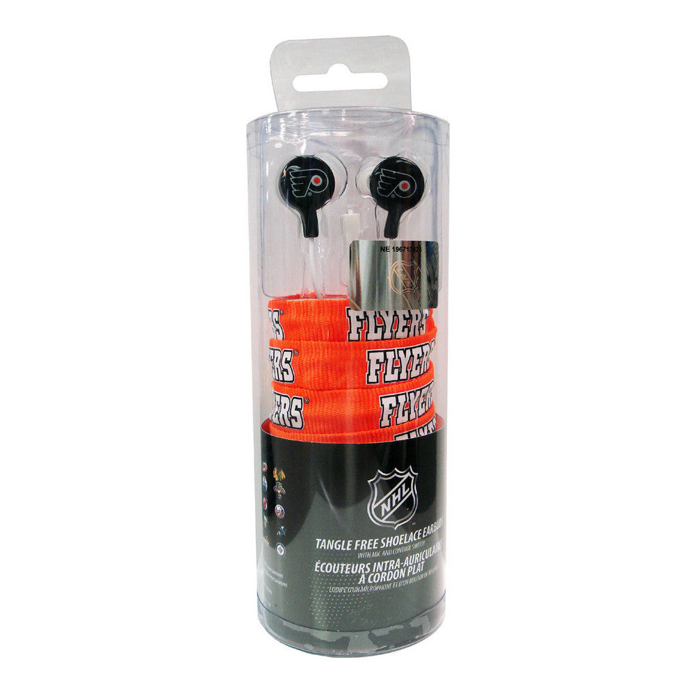 Shoelace Earbuds - Nhl Philadelphia Flyers