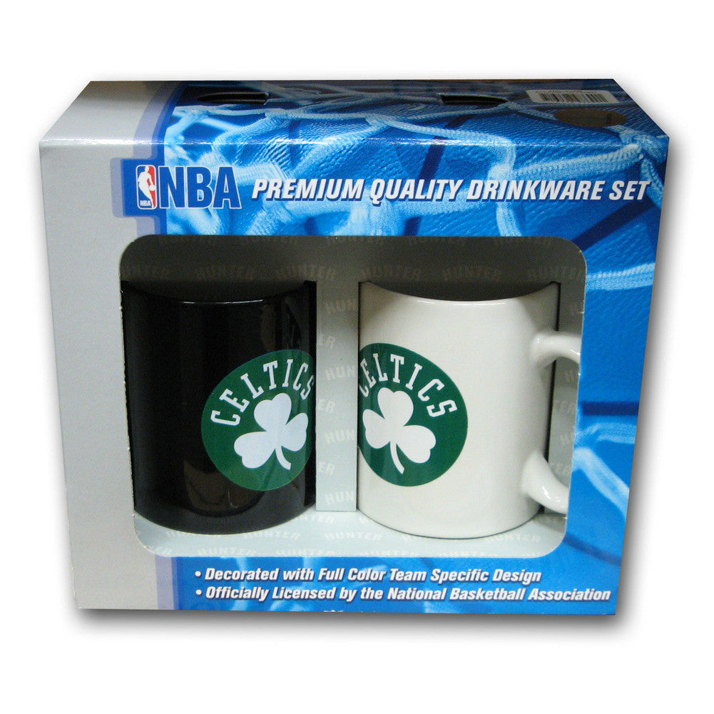 Hunter 2 Pack Coffee Mug - Boston Celtics