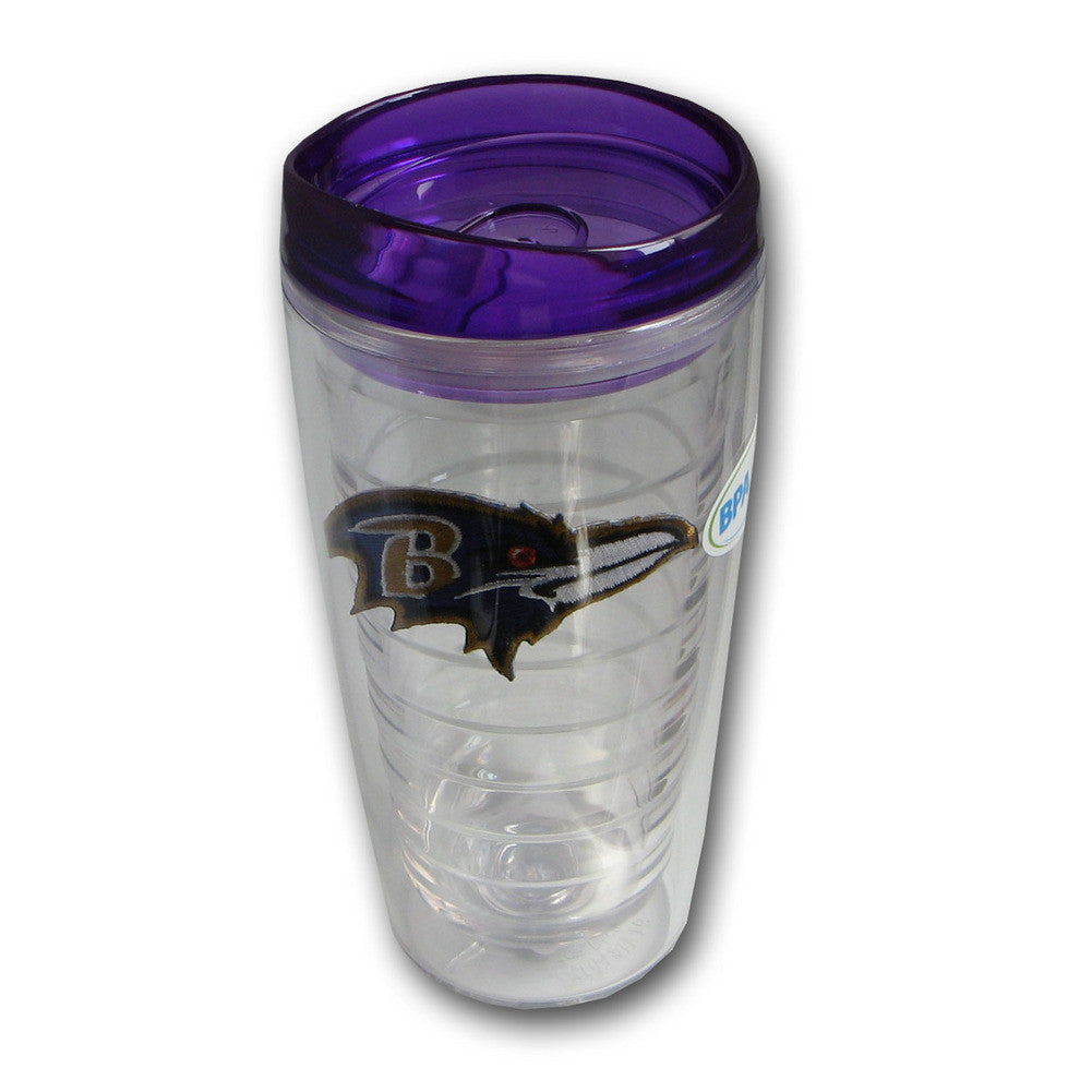 Hunter Insulated Tumbler With Patch - Baltimore Ravens
