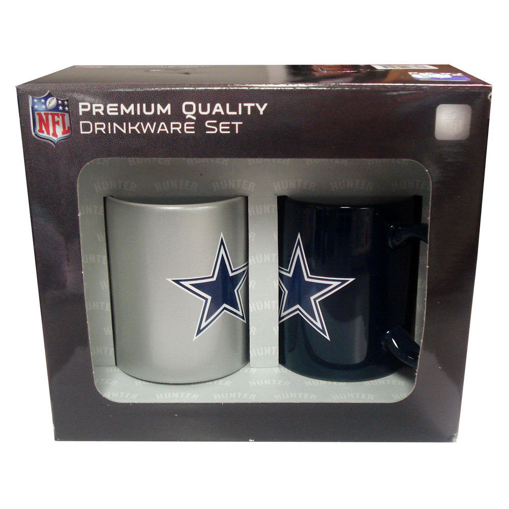 Hunter 2 Pack Coffee Mugs - Dallas Cowboys