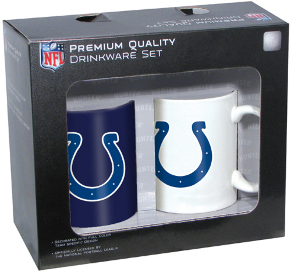Hunter 2 Pack Coffee Mugs - Indianapolis Colts