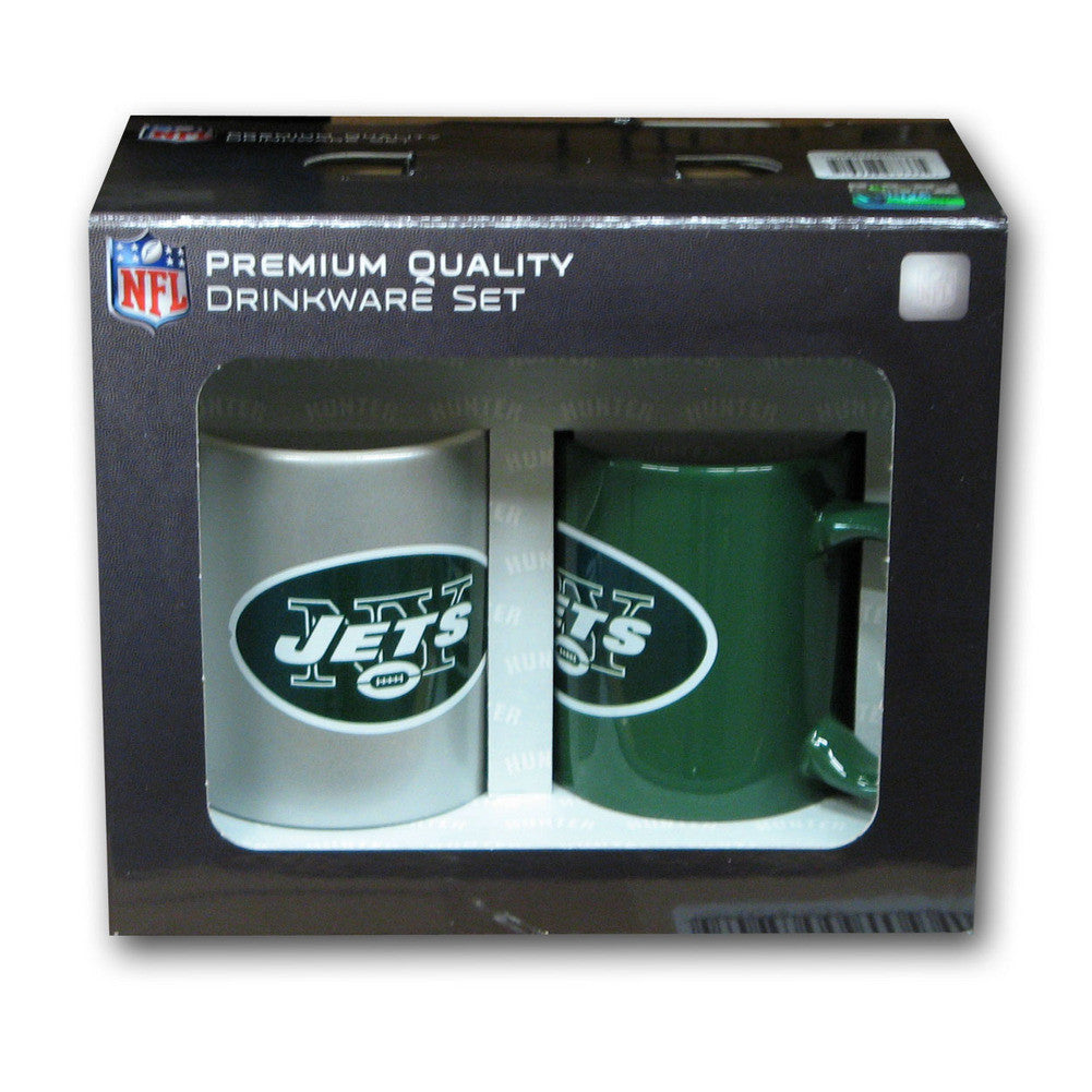 Hunter 2 Pack Coffee Mug - New York Jets