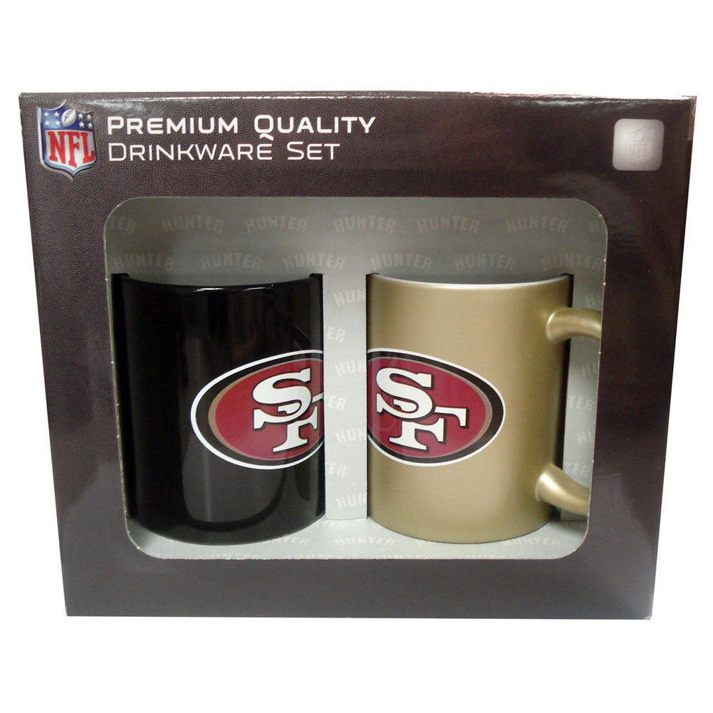 Hunter 2 Pack Coffee Mugs - San Francisco 49ers