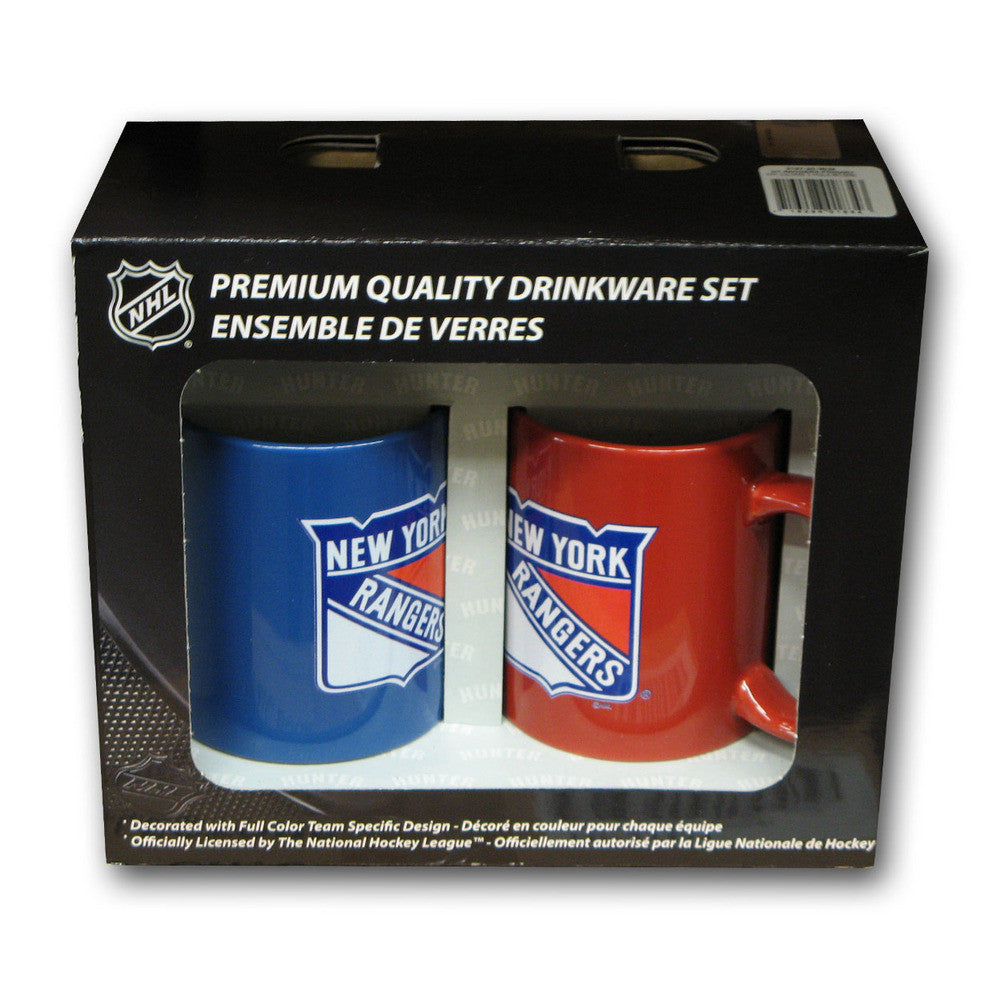 Hunter 2 Pack Coffee Mug - New York Rangers