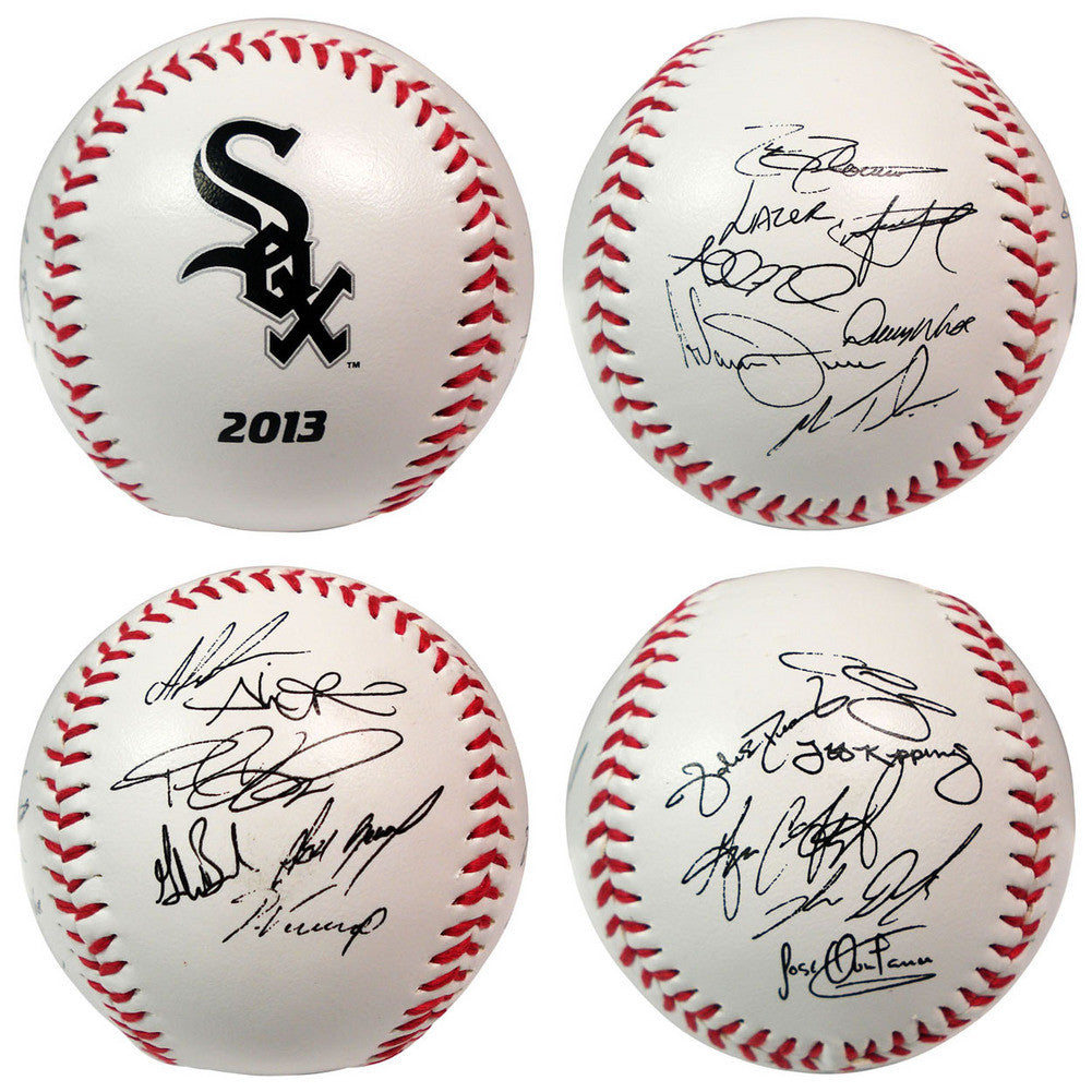 2013 Team Roster Signature Ball - Chicago White Sox