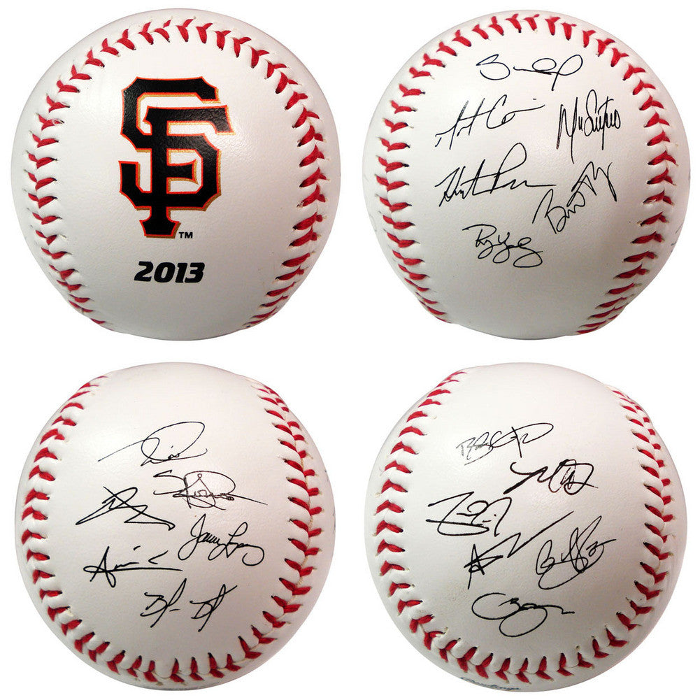2013 Team Roster Signature Ball - San Francisco Giants