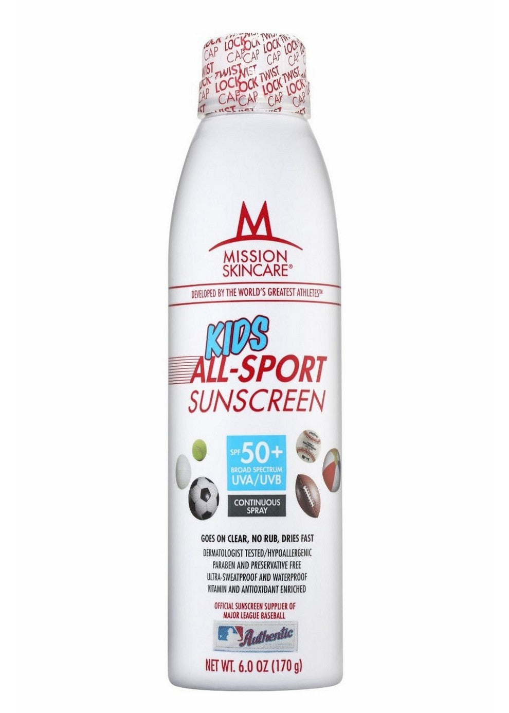 Mission Mlb Kids Sunscreen