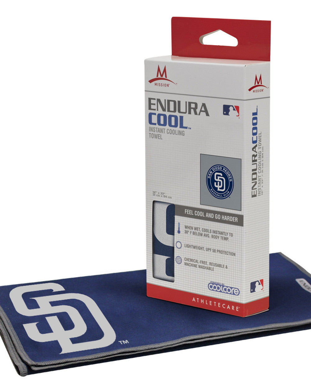 Mission Enduracool Towel - San Diego Padres