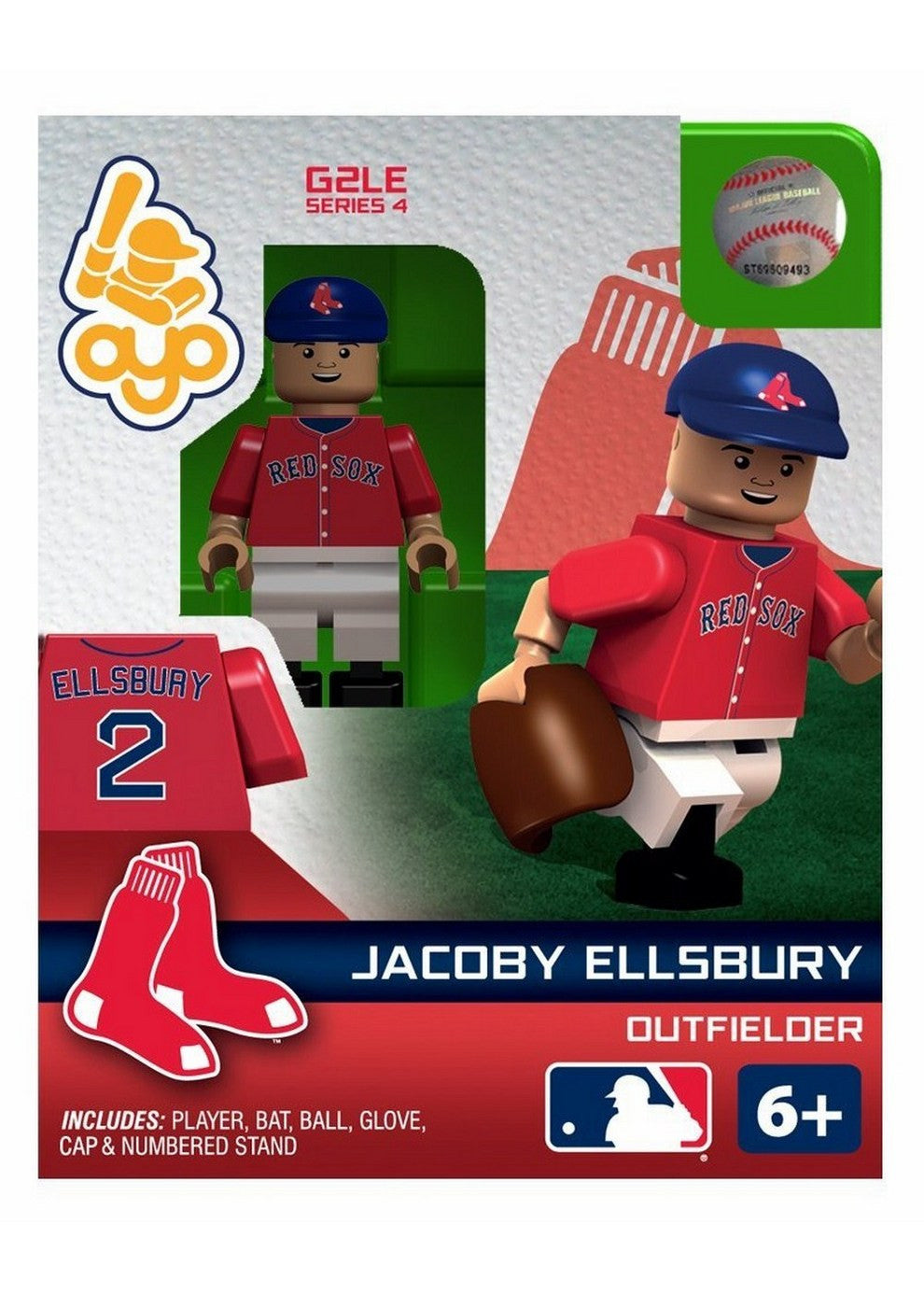 2013 World Series Champion Oyo - Boston Red Sox Jacoby Ellsbury