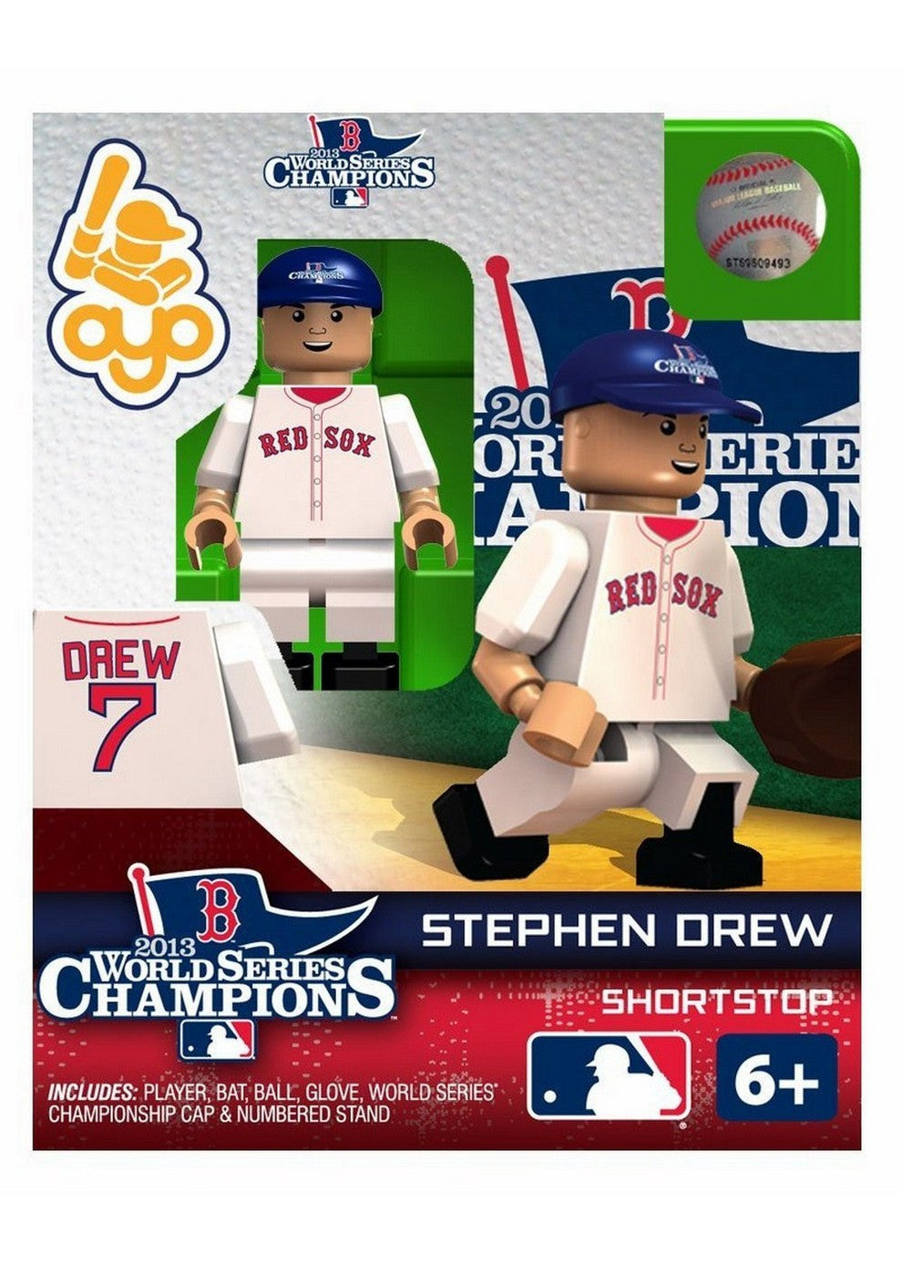 2013 World Series Champion Oyo - Boston Red Sox Stephen Drew