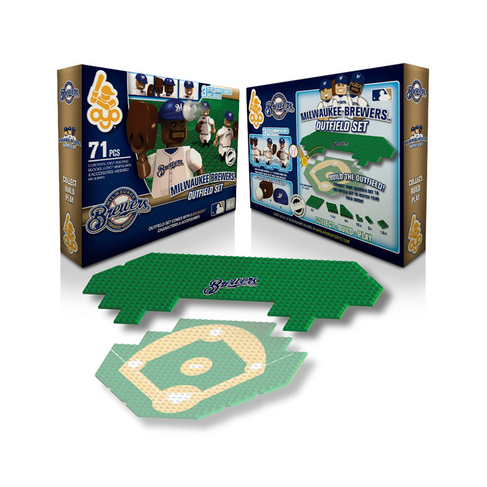 Oyo Mlb Outfield Set - Milwaukee Brewers