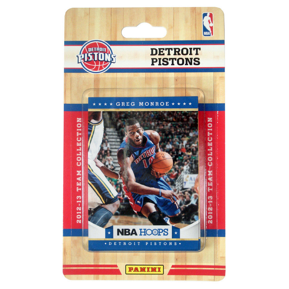 2012 Panini Nba Hoops Team Set - Detroit Pistons