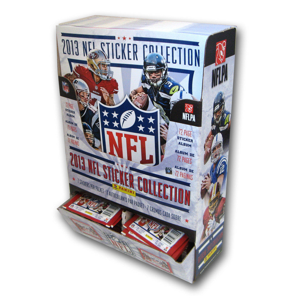 2012 Panini Nfl Stickers And Album Combo Display