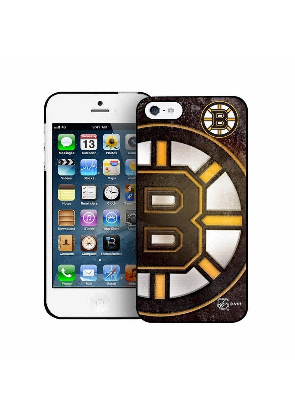 Boston Bruins Oversized Iphone 4 Case