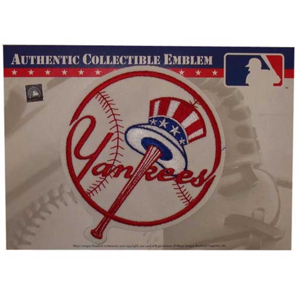 Mlb Logo Patches - Yankees "top Hat"