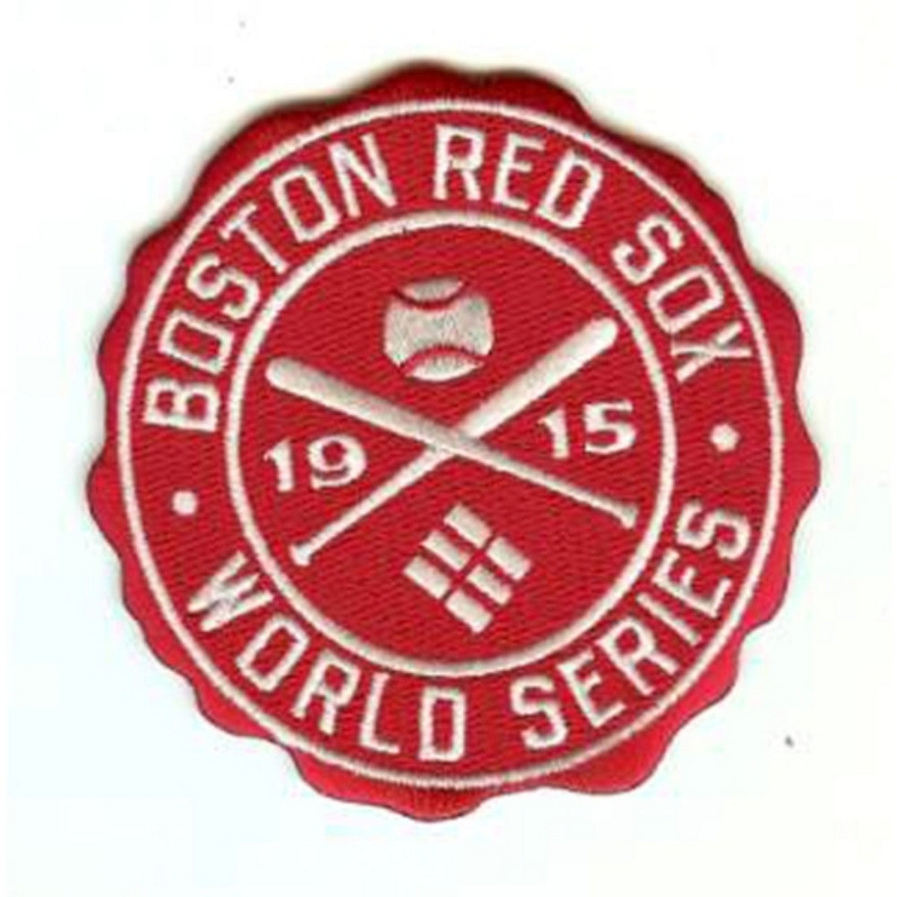 Mlb World Series Logo Patches - 1915 Red Sox