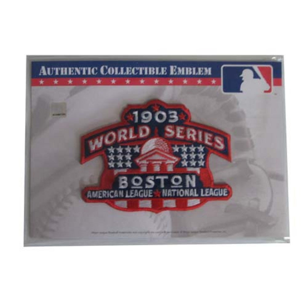Mlb World Series Logo Patches - 1903 Red Sox
