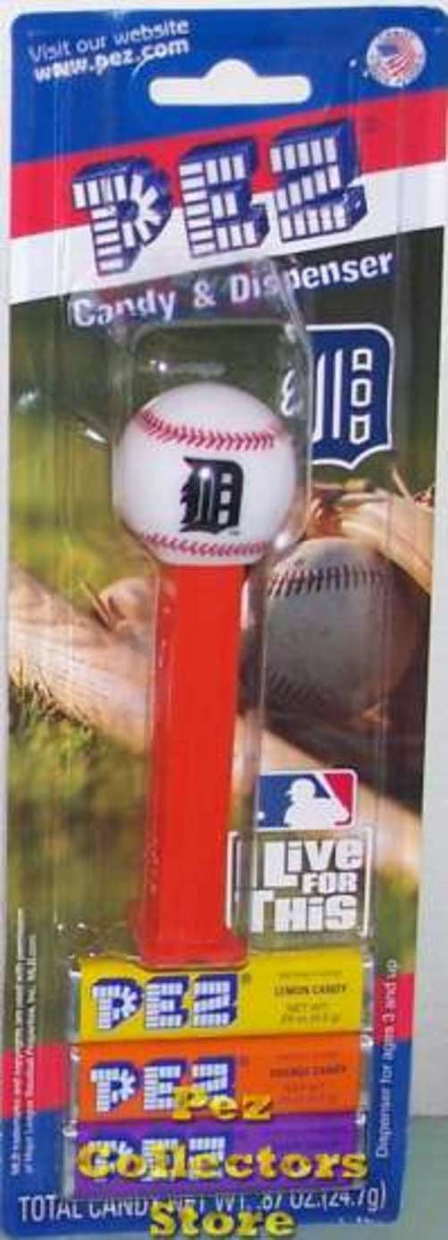 12-packs Of Mlb Pez Candy Dispenser - Tigers