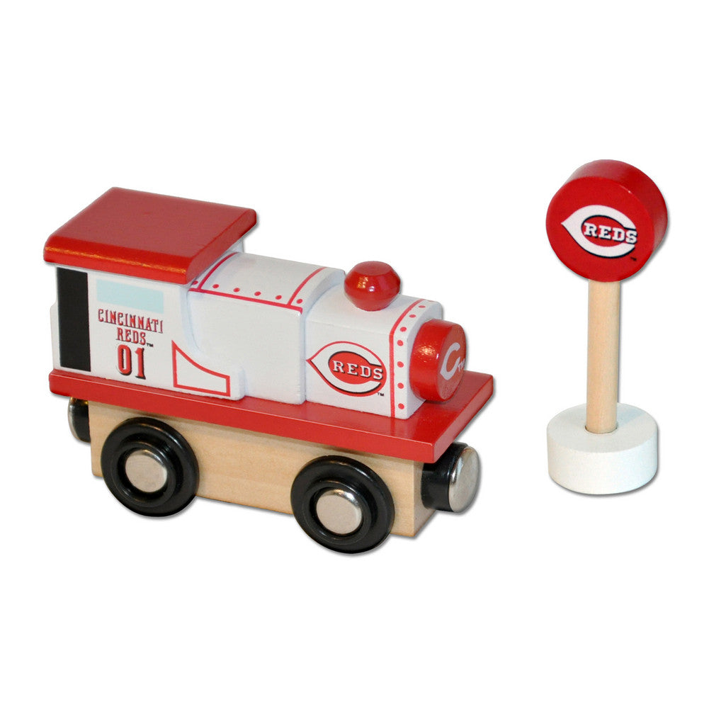 All Star Express Mlb Wood Train - Train Engine - Cincinnati Reds