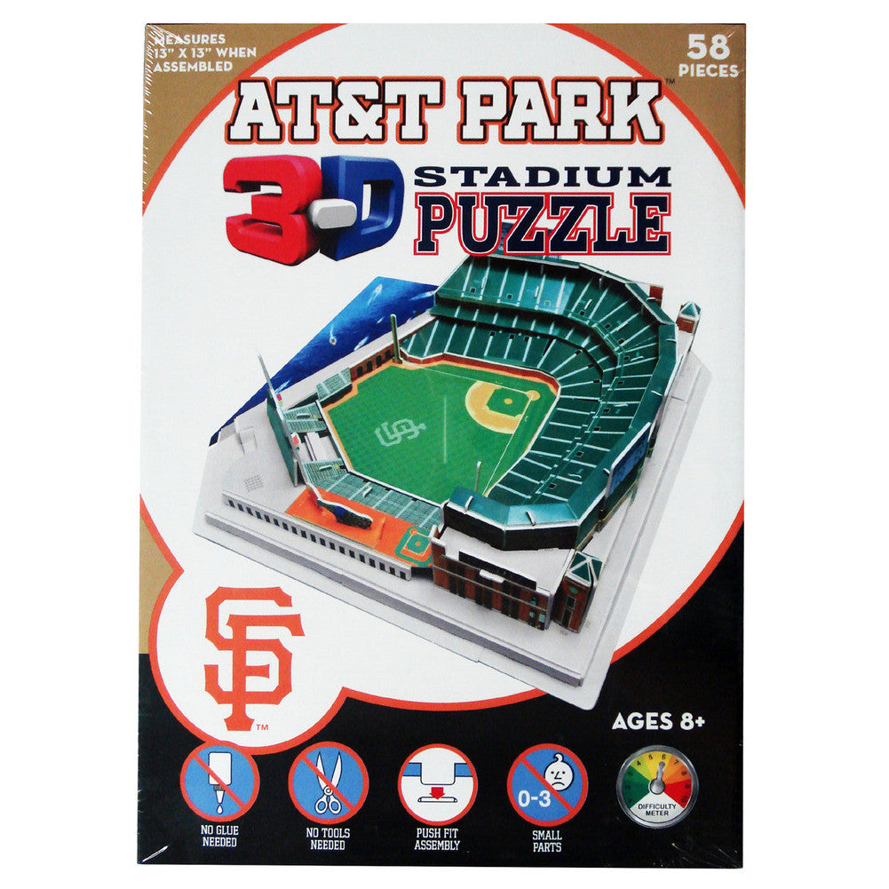 Sf Giants Att Park 3d Stadium Puzzle