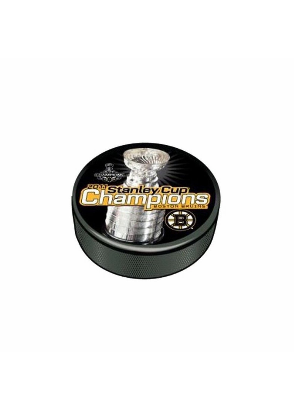 2011 Stanley Cup Champion Souvenir Puck Boston Bruins