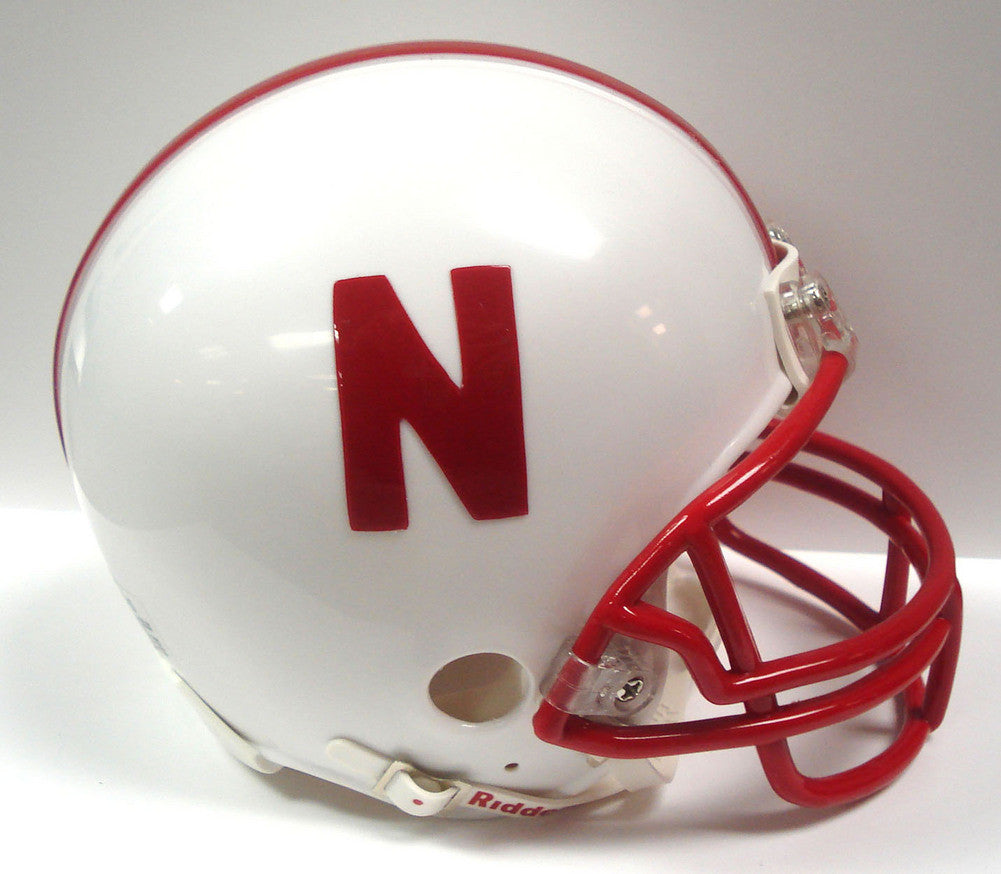Collegiate Mini Replica Helmet - Nebraska