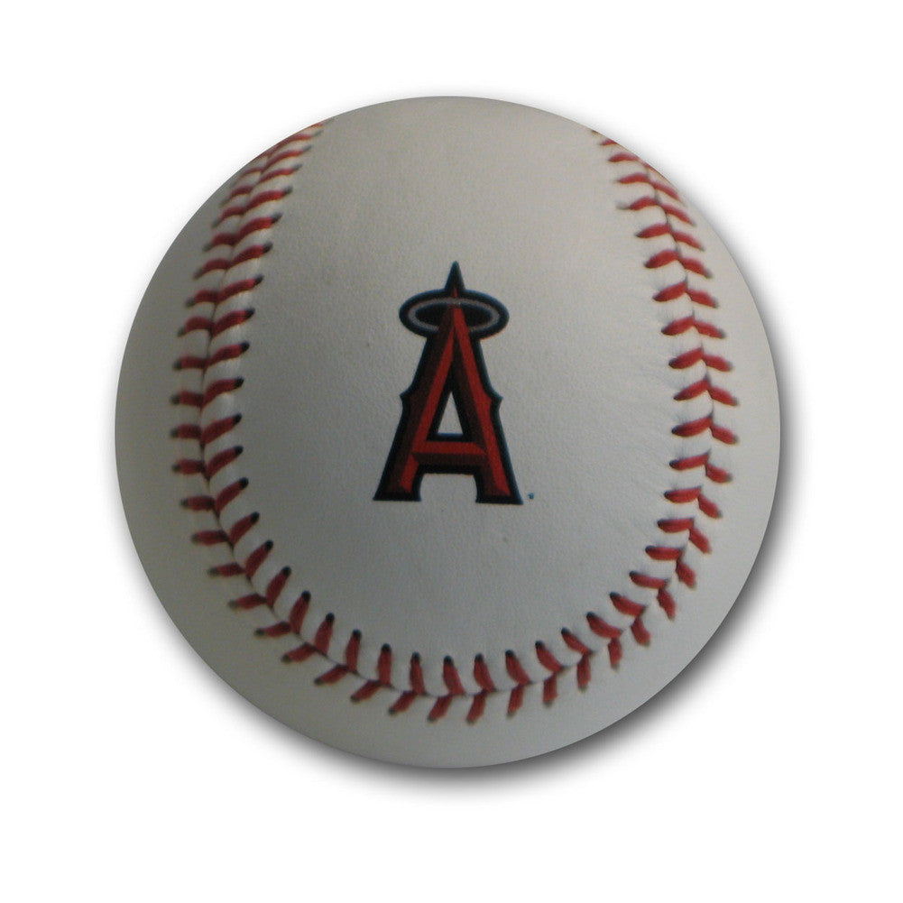 Blank Leather Mlb Team Logo Baseballs - Los Angeles Angels